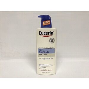 Eucerin Skin Calming Body Lotion Fragrance Free Natural‎ Oatmeal 16.9 oz
